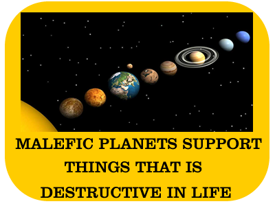 malefic planets report